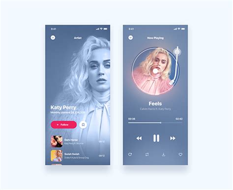 15 Amazing Music Player Ui Designs For Inspiration Behance