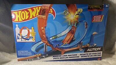 Hot Wheels Massive Loop Mayhem Track Hot Toys Hub