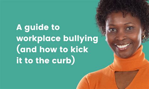 A Guide To Workplace Bullying Tg