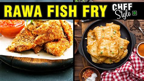 Rava Fish Fry Recipe Konkani Style Rava Fried Fish Youtube