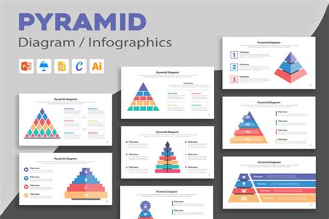 Pyramid Diagram Infographic Templates Mighty Slide