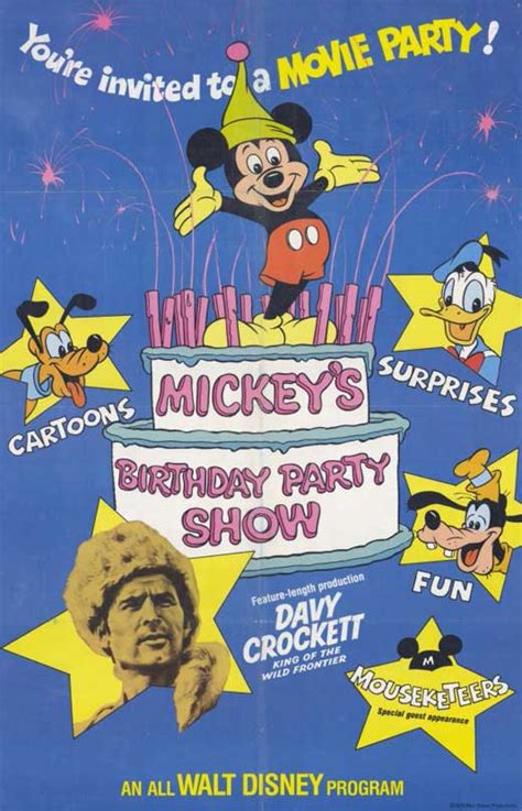 Mickey S Birthday Party Show Movie Posters From Movie Poster Shop