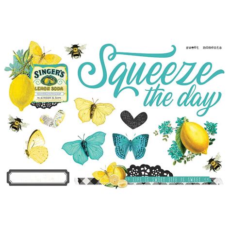 Simple Vintage Lemon Twist Scrapbook Essentials Bc