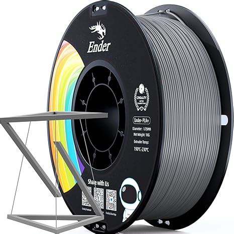 Review Creality PLA Filament Pro Grey 1 75mm 3D Printer Filament