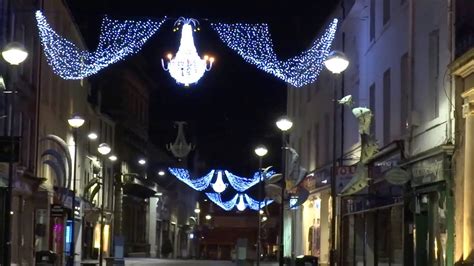 Christmas Lights St John Street Perth Perthshire Scotland Youtube