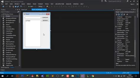 COMO USAR UN LISTBOX EN VISUAL STUDIO 2013 YouTube