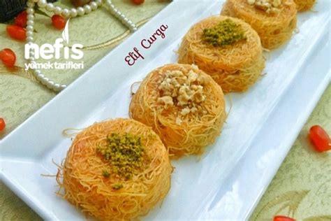 Muffin Kalıbında Kadayıf Tatlısı Tarifi Nefis Yemek Tarifleri