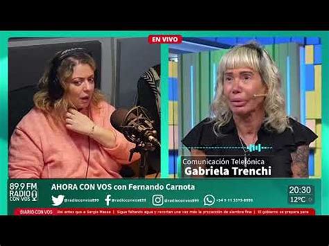 Gabriela Trenchi Ex Paciente De An Bal Lotocki Ahora Con Vos Youtube