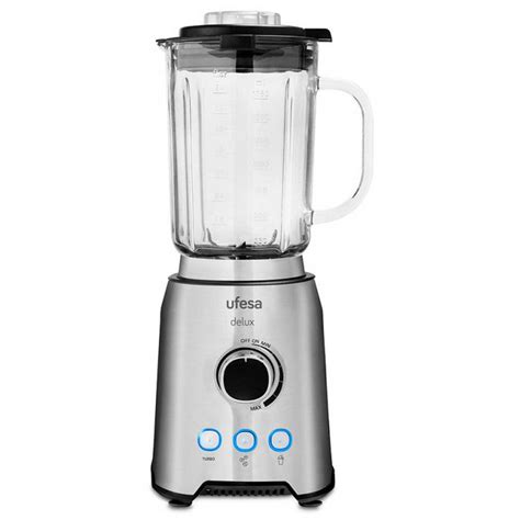 Ufesa Bs Deluxe L W Inox Blender Glass Silver Techinn