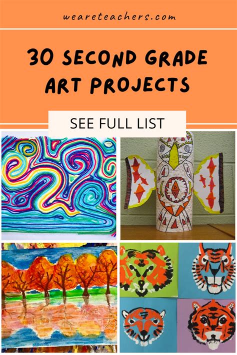 39 Second Grade Art Projects Full Of Imagination And Creativity Artofit