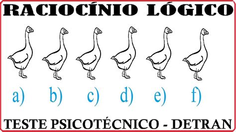 Raciocínio Lógico Figuras Imagem Teste Psicotécnico Qi Quociente De Inteligência Detran Concurso