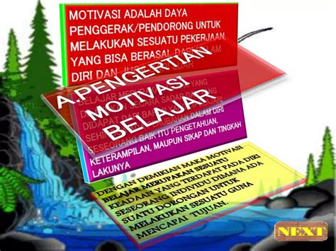 Teori Motivasi Belajar Ppt