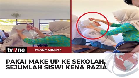 Aksi Guru SMA Razia Murid Perempuan Yang Pakai Make Up Ke Sekolah