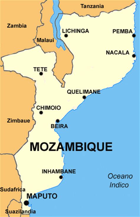 Datos Básicos De Mozambique