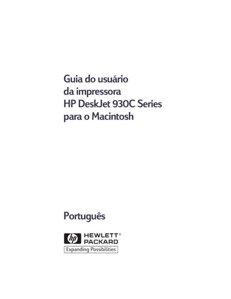 Pdf Guia Do Usurio Da Impressora Hp Deskjet C Series H