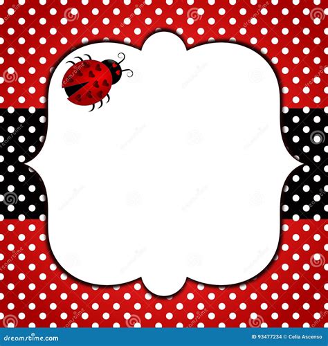 Ladybug Border