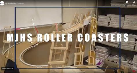 Mjhs Roller Coaster Construction Marion School District