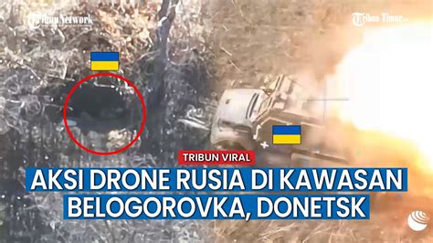 Kendaraan Lapis Baja Hingga Personel Ukraina Hancur Kena Hantaman Drone