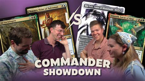 COMMANDER SHOWDOWN Ria Ivor Vs Omnath Vs Old Stickfingers Vs Temmet W