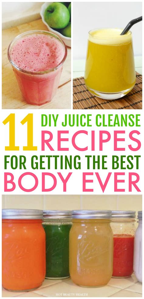 11 Diy Juice Cleanse Recipes To Make At Home Diy Juice Cleanse