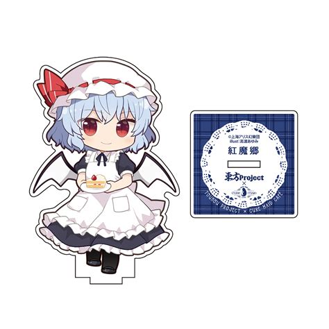 ★限定★東方project×キュアメイドカフェ レミリア・スカーレット アクリルスタンド リニューアルver 東方project