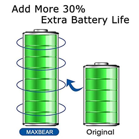 Galaxy S E Battery Upgraded Maxbear Mah Li Polymer Replacement