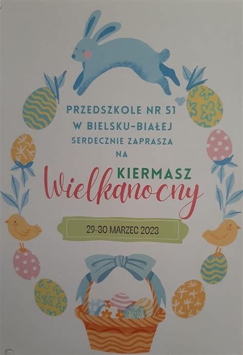 Kiermasz Wielkanocny Przedszkole Nr