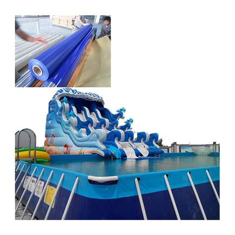 Derflex PVC Coated Tarpaulin For Swimming Pool China PVC Swimming