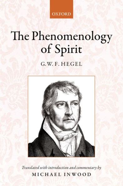 Hegel The Phenomenology Of Spirit Translated With Introduction And