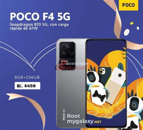 POCO F4 5G specs & India pricing leaked ahead of launch - Gizmochina