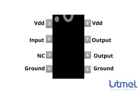 TC4420 MOSFET Driver Datasheet Pinout Application Circuit