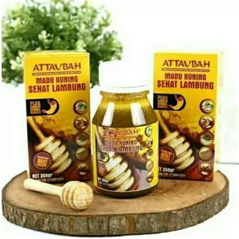 Jual Obat Maag Asam Lambung Madu Kuning Sehat Lambung Attaubah Asli