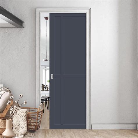 Bespoke Handmade Eco Urban® Marfa 4 Panel Single Evokit Pocket Door Dd