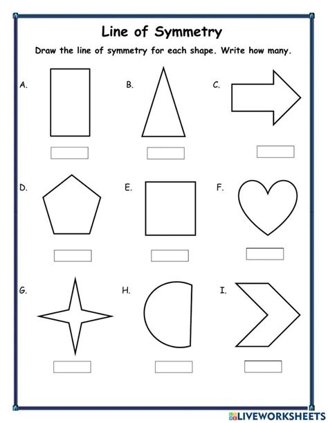 Symmetry Activities For Th Grade