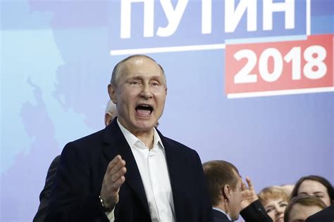 Russian Election Vladimir Putin Wins Landslide Victory Extending His