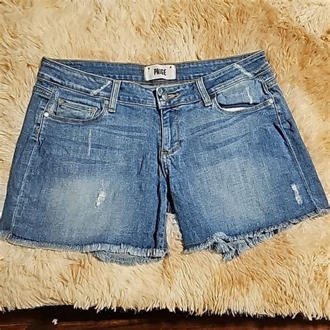 Paige Shorts Paige Jean Shorts Poshmark