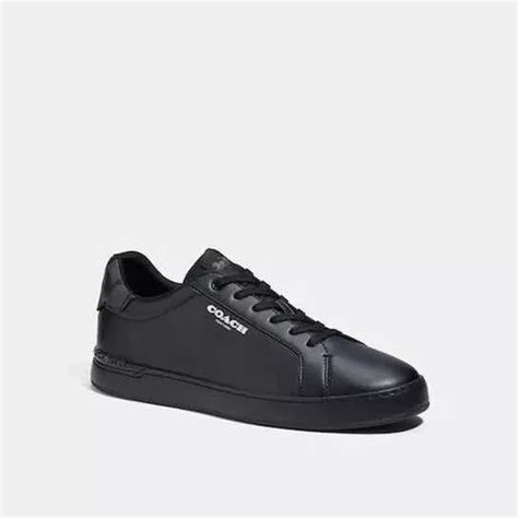 Tenis Coach Clp All Lthr Lw Tp Negro Env O Gratis