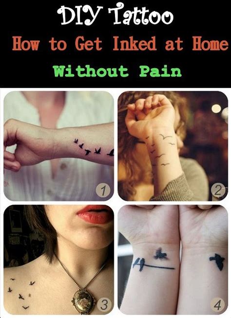 How To Tattoo Yourself At Home Moved History Image Bank