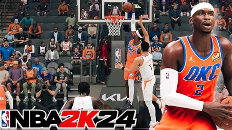 Shai Gilgeous Alexander Is Unguardable On Nba 2k24 Youtube