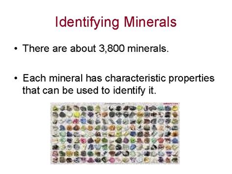 Minerals Properties Of Minerals What Is A Mineral