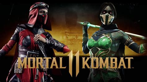 Mortal Kombat 11 Skarlet Vs Jade Mk11 Gameplay Youtube