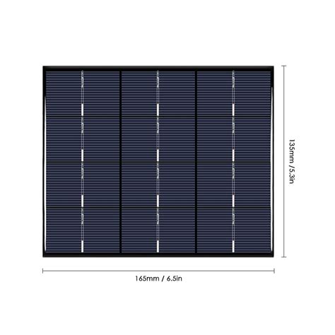 W V Flexible Solar Panel Polycrystalline Silic Grandado