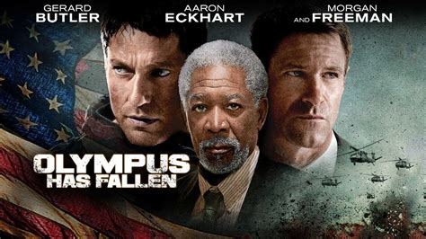 Olympus Has Fallen 2013 Movie Gerard Butler Aaron Eckhart