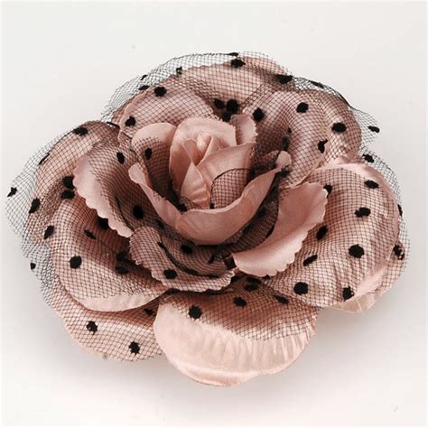 Rose Flower With Polka Dot