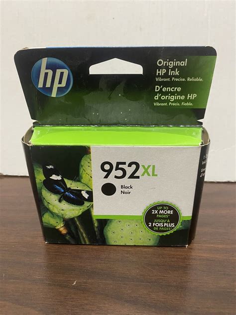 Hp 952xl Black Ink Cartridge High Yield Oem Genuine Original Best By 2020 Ebay