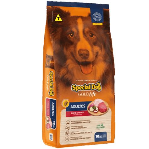 Ração Special Dog Gold Life Premium Especial para Cães Adultos Sabor