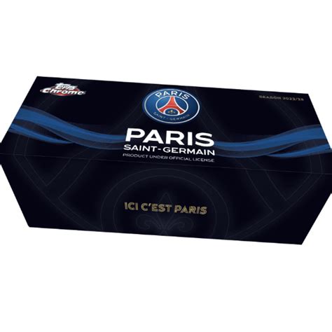 2022 23 Topps Chrome Paris Saint Germain Team Set Box Hobbykorea