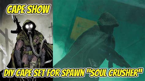 【cape Show】spawn ”soul Crusher” Diy Cape For Mcfarlane Spawn ”soul