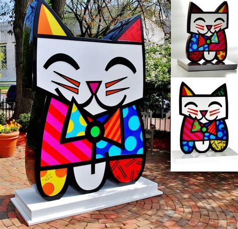 Les 44 meilleures images du tableau Romero Britto (Sculptures) sur Pinterest | Romero britto ...