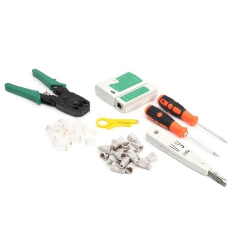 Ej Life Outil De C Blage R Seau Professionnel Kit D Outils De